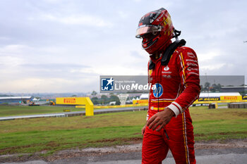 2024-11-03 - Carlos Sainz Jr. (ESP) - Scuderia Ferrari - Ferrari SF-24 - Ferrari  during the Formula 1 Lenovo Grande Premio de Sao Paulo 2024, scheduled to take place at Interlagos Circuit, San Paolo, Brasil, BRA  Nov 1st-3rd, 2024 - FORMULA 1 LENOVO GRANDE PREMIO DE SAO PAULO 2024 - RACE - FORMULA 1 - MOTORS