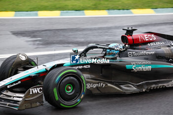 2024-11-03 - George Russell (GBR) - Mercedes-AMG PETRONAS F1 Team - Mercedes W15 - Mercedes E Performance during the Formula 1 Lenovo Grande Premio de Sao Paulo 2024, scheduled to take place at Interlagos Circuit, San Paolo, Brasil, BRA  Nov 1st-3rd, 2024 - FORMULA 1 LENOVO GRANDE PREMIO DE SAO PAULO 2024 - RACE - FORMULA 1 - MOTORS