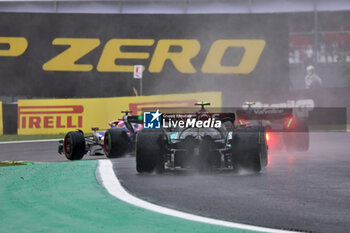 2024-11-03 - Lewis Hamilton (GBR) - Mercedes-AMG PETRONAS F1 Team - Mercedes W15 - Mercedes E Performance  during the Formula 1 Lenovo Grande Premio de Sao Paulo 2024, scheduled to take place at Interlagos Circuit, San Paolo, Brasil, BRA  Nov 1st-3rd, 2024 - FORMULA 1 LENOVO GRANDE PREMIO DE SAO PAULO 2024 - RACE - FORMULA 1 - MOTORS