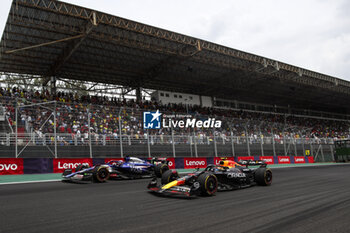 02/11/2024 - 01 VERSTAPPEN Max (nld), Red Bull Racing RB20, action 22 TSUNODA Yuki (jap), Visa Cash App RB F1 Team VCARB 01, action during the Formula 1 Grande Premio de Sao Paulo 2024, 21th round of the 2024 Formula One World Championship from November 1 to 3, 2024 on the Interlagos Circuit, in Sao Paulo, Brazil - F1 - SAO PAULO GRAND PRIX 2024 - FORMULA 1 - MOTORI