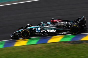 02/11/2024 - 63 RUSSELL George (gbr), Mercedes AMG F1 Team W15, action during the Formula 1 Grande Premio de Sao Paulo 2024, 21th round of the 2024 Formula One World Championship from November 1 to 3, 2024 on the Interlagos Circuit, in Sao Paulo, Brazil - F1 - SAO PAULO GRAND PRIX 2024 - FORMULA 1 - MOTORI