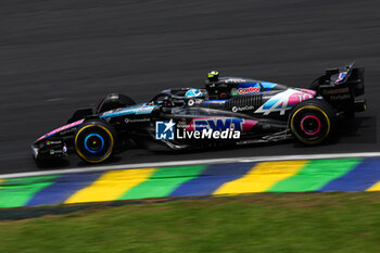 02/11/2024 - 10 GASLY Pierre (fra), Alpine F1 Team A524, action during the Formula 1 Grande Premio de Sao Paulo 2024, 21th round of the 2024 Formula One World Championship from November 1 to 3, 2024 on the Interlagos Circuit, in Sao Paulo, Brazil - F1 - SAO PAULO GRAND PRIX 2024 - FORMULA 1 - MOTORI