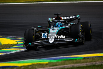 02/11/2024 - 63 RUSSELL George (gbr), Mercedes AMG F1 Team W15, action during the Formula 1 Grande Premio de Sao Paulo 2024, 21th round of the 2024 Formula One World Championship from November 1 to 3, 2024 on the Interlagos Circuit, in Sao Paulo, Brazil - F1 - SAO PAULO GRAND PRIX 2024 - FORMULA 1 - MOTORI