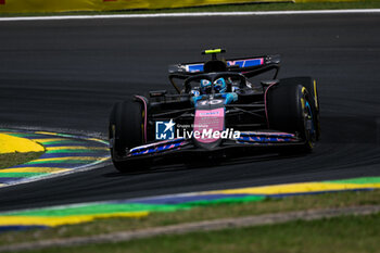 02/11/2024 - 10 GASLY Pierre (fra), Alpine F1 Team A524, action during the Formula 1 Grande Premio de Sao Paulo 2024, 21th round of the 2024 Formula One World Championship from November 1 to 3, 2024 on the Interlagos Circuit, in Sao Paulo, Brazil - F1 - SAO PAULO GRAND PRIX 2024 - FORMULA 1 - MOTORI