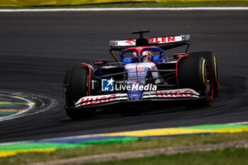 02/11/2024 - 30 LAWSON Liam (nzl), Visa Cash App RB F1 Team VCARB 01, action during the Formula 1 Grande Premio de Sao Paulo 2024, 21th round of the 2024 Formula One World Championship from November 1 to 3, 2024 on the Interlagos Circuit, in Sao Paulo, Brazil - F1 - SAO PAULO GRAND PRIX 2024 - FORMULA 1 - MOTORI