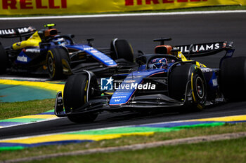 02/11/2024 - 23 ALBON Alexander (tha), Williams Racing FW45, 43 COLAPINTO Franco (arg), Williams Racing FW46, action during the Formula 1 Grande Premio de Sao Paulo 2024, 21th round of the 2024 Formula One World Championship from November 1 to 3, 2024 on the Interlagos Circuit, in Sao Paulo, Brazil - F1 - SAO PAULO GRAND PRIX 2024 - FORMULA 1 - MOTORI