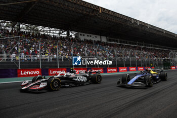 02/11/2024 - 27 HULKENBERG Nico (ger), Haas F1 Team VF-24 Ferrari, action 23 ALBON Alexander (tha), Williams Racing FW45, action during the Formula 1 Grande Premio de Sao Paulo 2024, 21th round of the 2024 Formula One World Championship from November 1 to 3, 2024 on the Interlagos Circuit, in Sao Paulo, Brazil - F1 - SAO PAULO GRAND PRIX 2024 - FORMULA 1 - MOTORI