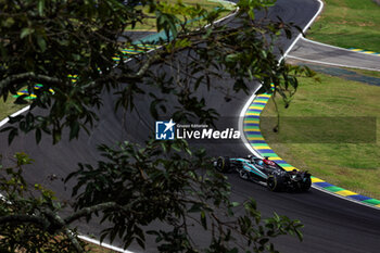 02/11/2024 - 63 RUSSELL George (gbr), Mercedes AMG F1 Team W15, action during the Formula 1 Grande Premio de Sao Paulo 2024, 21th round of the 2024 Formula One World Championship from November 1 to 3, 2024 on the Interlagos Circuit, in Sao Paulo, Brazil - F1 - SAO PAULO GRAND PRIX 2024 - FORMULA 1 - MOTORI