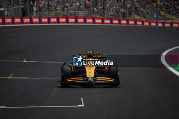 02/11/2024 - 04 NORRIS Lando (gbr), McLaren F1 Team MCL38, action during the Formula 1 Grande Premio de Sao Paulo 2024, 21th round of the 2024 Formula One World Championship from November 1 to 3, 2024 on the Interlagos Circuit, in Sao Paulo, Brazil - F1 - SAO PAULO GRAND PRIX 2024 - FORMULA 1 - MOTORI