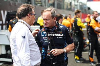 02/11/2024 - MONAGHAN Paul, Chief Engineer & Car Engineering of Red Bull Racing, portrait TOMBAZIS Nikolas, FIA Single-Seater Director, portrait during the Formula 1 Grande Premio de Sao Paulo 2024, 21th round of the 2024 Formula One World Championship from November 1 to 3, 2024 on the Interlagos Circuit, in Sao Paulo, Brazil - F1 - SAO PAULO GRAND PRIX 2024 - FORMULA 1 - MOTORI