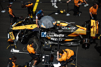 02/11/2024 - NORRIS Lando (gbr), McLaren F1 Team MCL38, portrait starting grid during the Formula 1 Grande Premio de Sao Paulo 2024, 21th round of the 2024 Formula One World Championship from November 1 to 3, 2024 on the Interlagos Circuit, in Sao Paulo, Brazil - F1 - SAO PAULO GRAND PRIX 2024 - FORMULA 1 - MOTORI