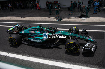 02/11/2024 - 18 STROLL Lance (can), Aston Martin F1 Team AMR24, action during the Formula 1 Grande Premio de Sao Paulo 2024, 21th round of the 2024 Formula One World Championship from November 1 to 3, 2024 on the Interlagos Circuit, in Sao Paulo, Brazil - F1 - SAO PAULO GRAND PRIX 2024 - FORMULA 1 - MOTORI