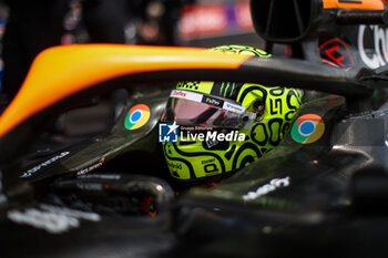 02/11/2024 - NORRIS Lando (gbr), McLaren F1 Team MCL38, portrait during the Formula 1 Grande Premio de Sao Paulo 2024, 21th round of the 2024 Formula One World Championship from November 1 to 3, 2024 on the Interlagos Circuit, in Sao Paulo, Brazil - F1 - SAO PAULO GRAND PRIX 2024 - FORMULA 1 - MOTORI