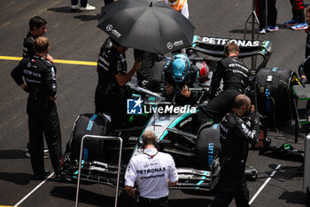 02/11/2024 - RUSSELL George (gbr), Mercedes AMG F1 Team W15, portrait starting grid during the Formula 1 Grande Premio de Sao Paulo 2024, 21th round of the 2024 Formula One World Championship from November 1 to 3, 2024 on the Interlagos Circuit, in Sao Paulo, Brazil - F1 - SAO PAULO GRAND PRIX 2024 - FORMULA 1 - MOTORI