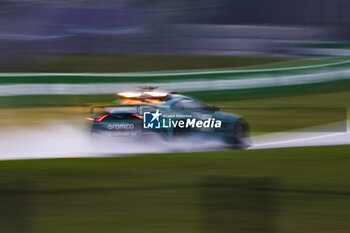 02/11/2024 - FIA Aston Martin Vantage Safety Car during the Formula 1 Grande Premio de Sao Paulo 2024, 21th round of the 2024 Formula One World Championship from November 1 to 3, 2024 on the Interlagos Circuit, in Sao Paulo, Brazil - F1 - SAO PAULO GRAND PRIX 2024 - FORMULA 1 - MOTORI