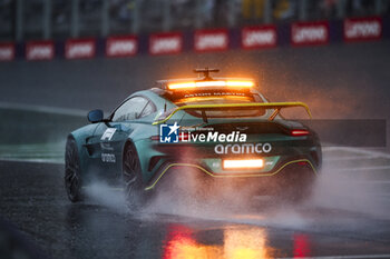 02/11/2024 - FIA Aston Martin Vantage Safety Car during the Formula 1 Grande Premio de Sao Paulo 2024, 21th round of the 2024 Formula One World Championship from November 1 to 3, 2024 on the Interlagos Circuit, in Sao Paulo, Brazil - F1 - SAO PAULO GRAND PRIX 2024 - FORMULA 1 - MOTORI