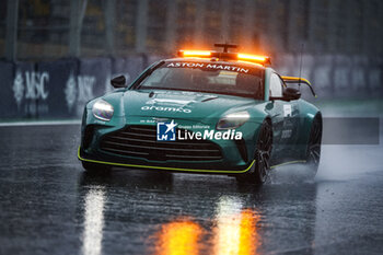 02/11/2024 - FIA Aston Martin Vantage Safety Car during the Formula 1 Grande Premio de Sao Paulo 2024, 21th round of the 2024 Formula One World Championship from November 1 to 3, 2024 on the Interlagos Circuit, in Sao Paulo, Brazil - F1 - SAO PAULO GRAND PRIX 2024 - FORMULA 1 - MOTORI