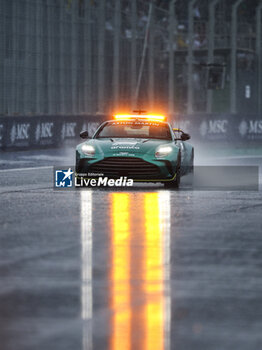 02/11/2024 - FIA Aston Martin Vantage Safety Car during the Formula 1 Grande Premio de Sao Paulo 2024, 21th round of the 2024 Formula One World Championship from November 1 to 3, 2024 on the Interlagos Circuit, in Sao Paulo, Brazil - F1 - SAO PAULO GRAND PRIX 2024 - FORMULA 1 - MOTORI