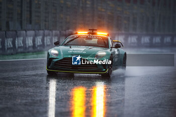 02/11/2024 - FIA Aston Martin Vantage Safety Car during the Formula 1 Grande Premio de Sao Paulo 2024, 21th round of the 2024 Formula One World Championship from November 1 to 3, 2024 on the Interlagos Circuit, in Sao Paulo, Brazil - F1 - SAO PAULO GRAND PRIX 2024 - FORMULA 1 - MOTORI