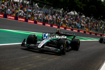 02/11/2024 - 44 HAMILTON Lewis (gbr), Mercedes AMG F1 Team W15, action during the Formula 1 Grande Premio de Sao Paulo 2024, 21th round of the 2024 Formula One World Championship from November 1 to 3, 2024 on the Interlagos Circuit, in Sao Paulo, Brazil - F1 - SAO PAULO GRAND PRIX 2024 - FORMULA 1 - MOTORI