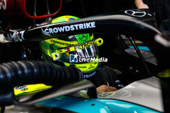 02/11/2024 - HAMILTON Lewis (gbr), Mercedes AMG F1 Team W15, portrait during the Formula 1 Grande Premio de Sao Paulo 2024, 21th round of the 2024 Formula One World Championship from November 1 to 3, 2024 on the Interlagos Circuit, in Sao Paulo, Brazil - F1 - SAO PAULO GRAND PRIX 2024 - FORMULA 1 - MOTORI