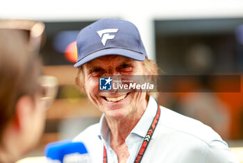 02/11/2024 - Emerson Fittipaldi former f1 driver portrait during the Formula 1 Grande Premio de Sao Paulo 2024, 21th round of the 2024 Formula One World Championship from November 1 to 3, 2024 on the Interlagos Circuit, in Sao Paulo, Brazil - F1 - SAO PAULO GRAND PRIX 2024 - FORMULA 1 - MOTORI