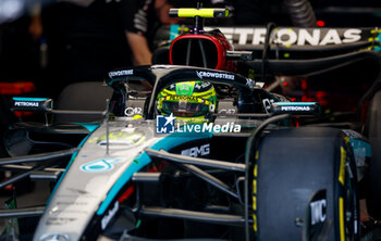 02/11/2024 - HAMILTON Lewis (gbr), Mercedes AMG F1 Team W15, portrait during the Formula 1 Grande Premio de Sao Paulo 2024, 21th round of the 2024 Formula One World Championship from November 1 to 3, 2024 on the Interlagos Circuit, in Sao Paulo, Brazil - F1 - SAO PAULO GRAND PRIX 2024 - FORMULA 1 - MOTORI