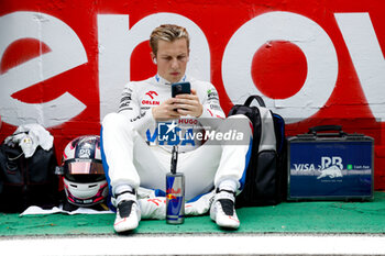 02/11/2024 - LAWSON Liam (nzl), Visa Cash App RB F1 Team VCARB 01, portrait during the Formula 1 Grande Premio de Sao Paulo 2024, 21th round of the 2024 Formula One World Championship from November 1 to 3, 2024 on the Interlagos Circuit, in Sao Paulo, Brazil - F1 - SAO PAULO GRAND PRIX 2024 - FORMULA 1 - MOTORI