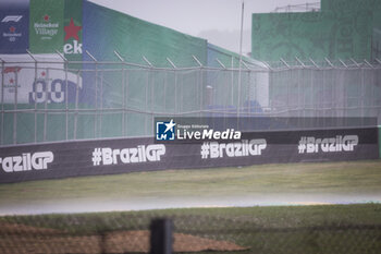 02/11/2024 - Heavy rain on Saturday afternoon during the Formula 1 Grande Premio de Sao Paulo 2024, 21th round of the 2024 Formula One World Championship from November 1 to 3, 2024 on the Interlagos Circuit, in Sao Paulo, Brazil - F1 - SAO PAULO GRAND PRIX 2024 - FORMULA 1 - MOTORI