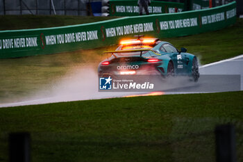 02/11/2024 - FIA Aston Martin Vantage Safety Car during the Formula 1 Grande Premio de Sao Paulo 2024, 21th round of the 2024 Formula One World Championship from November 1 to 3, 2024 on the Interlagos Circuit, in Sao Paulo, Brazil - F1 - SAO PAULO GRAND PRIX 2024 - FORMULA 1 - MOTORI