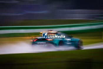 02/11/2024 - FIA Aston Martin Vantage Safety Car during the Formula 1 Grande Premio de Sao Paulo 2024, 21th round of the 2024 Formula One World Championship from November 1 to 3, 2024 on the Interlagos Circuit, in Sao Paulo, Brazil - F1 - SAO PAULO GRAND PRIX 2024 - FORMULA 1 - MOTORI