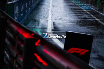 02/11/2024 - pitlane, rain, pluie, illustration, during the Formula 1 Grande Premio de Sao Paulo 2024, 21th round of the 2024 Formula One World Championship from November 1 to 3, 2024 on the Interlagos Circuit, in Sao Paulo, Brazil - F1 - SAO PAULO GRAND PRIX 2024 - FORMULA 1 - MOTORI