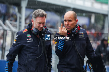 02/11/2024 - HORNER Christian (gbr), Team Principal of Red Bull Racing, LAMBIASE Gianpiero, Race Engineer of Max Verstappen, portrait, during the Formula 1 Grande Premio de Sao Paulo 2024, 21th round of the 2024 Formula One World Championship from November 1 to 3, 2024 on the Interlagos Circuit, in Sao Paulo, Brazil - F1 - SAO PAULO GRAND PRIX 2024 - FORMULA 1 - MOTORI