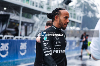 02/11/2024 - HAMILTON Lewis (gbr), Mercedes AMG F1 Team W15, portrait during the Formula 1 Grande Premio de Sao Paulo 2024, 21th round of the 2024 Formula One World Championship from November 1 to 3, 2024 on the Interlagos Circuit, in Sao Paulo, Brazil - F1 - SAO PAULO GRAND PRIX 2024 - FORMULA 1 - MOTORI