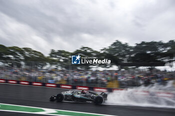 03/11/2024 - 44 HAMILTON Lewis (gbr), Mercedes AMG F1 Team W15, action during the Formula 1 Grande Premio de Sao Paulo 2024, 21th round of the 2024 Formula One World Championship from November 1 to 3, 2024 on the Interlagos Circuit, in Sao Paulo, Brazil - F1 - SAO PAULO GRAND PRIX 2024 - FORMULA 1 - MOTORI