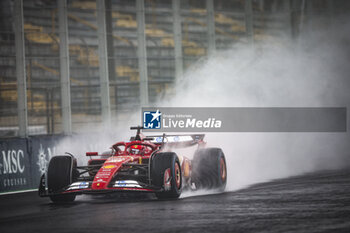 03/11/2024 - 16 LECLERC Charles (mco), Scuderia Ferrari SF-24, action during the Formula 1 Grande Premio de Sao Paulo 2024, 21th round of the 2024 Formula One World Championship from November 1 to 3, 2024 on the Interlagos Circuit, in Sao Paulo, Brazil - F1 - SAO PAULO GRAND PRIX 2024 - FORMULA 1 - MOTORI