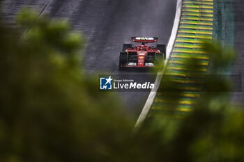 03/11/2024 - 55 SAINZ Carlos (spa), Scuderia Ferrari SF-24, action during the Formula 1 Grande Premio de Sao Paulo 2024, 21th round of the 2024 Formula One World Championship from November 1 to 3, 2024 on the Interlagos Circuit, in Sao Paulo, Brazil - F1 - SAO PAULO GRAND PRIX 2024 - FORMULA 1 - MOTORI