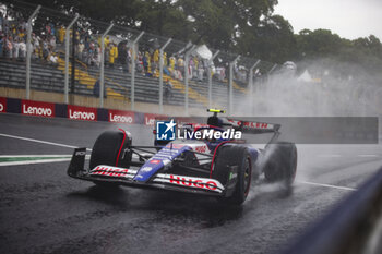 03/11/2024 - 22 TSUNODA Yuki (jap), Visa Cash App RB F1 Team VCARB 01, action during the Formula 1 Grande Premio de Sao Paulo 2024, 21th round of the 2024 Formula One World Championship from November 1 to 3, 2024 on the Interlagos Circuit, in Sao Paulo, Brazil - F1 - SAO PAULO GRAND PRIX 2024 - FORMULA 1 - MOTORI