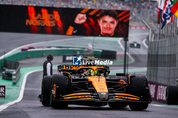 03/11/2024 - 04 NORRIS Lando (gbr), McLaren F1 Team MCL38, action pole position during the Formula 1 Grande Premio de Sao Paulo 2024, 21th round of the 2024 Formula One World Championship from November 1 to 3, 2024 on the Interlagos Circuit, in Sao Paulo, Brazil - F1 - SAO PAULO GRAND PRIX 2024 - FORMULA 1 - MOTORI