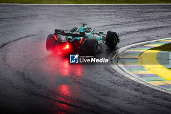 03/11/2024 - 18 STROLL Lance (can), Aston Martin F1 Team AMR24, action during the Formula 1 Grande Premio de Sao Paulo 2024, 21th round of the 2024 Formula One World Championship from November 1 to 3, 2024 on the Interlagos Circuit, in Sao Paulo, Brazil - F1 - SAO PAULO GRAND PRIX 2024 - FORMULA 1 - MOTORI