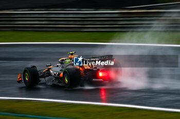 03/11/2024 - 04 NORRIS Lando (gbr), McLaren F1 Team MCL38, action during the Formula 1 Grande Premio de Sao Paulo 2024, 21th round of the 2024 Formula One World Championship from November 1 to 3, 2024 on the Interlagos Circuit, in Sao Paulo, Brazil - F1 - SAO PAULO GRAND PRIX 2024 - FORMULA 1 - MOTORI