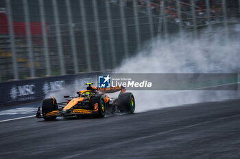 03/11/2024 - 04 NORRIS Lando (gbr), McLaren F1 Team MCL38, action during the Formula 1 Grande Premio de Sao Paulo 2024, 21th round of the 2024 Formula One World Championship from November 1 to 3, 2024 on the Interlagos Circuit, in Sao Paulo, Brazil - F1 - SAO PAULO GRAND PRIX 2024 - FORMULA 1 - MOTORI