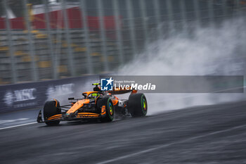 03/11/2024 - 04 NORRIS Lando (gbr), McLaren F1 Team MCL38, action during the Formula 1 Grande Premio de Sao Paulo 2024, 21th round of the 2024 Formula One World Championship from November 1 to 3, 2024 on the Interlagos Circuit, in Sao Paulo, Brazil - F1 - SAO PAULO GRAND PRIX 2024 - FORMULA 1 - MOTORI