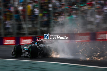 03/11/2024 - 63 RUSSELL George (gbr), Mercedes AMG F1 Team W15, action during the Formula 1 Grande Premio de Sao Paulo 2024, 21th round of the 2024 Formula One World Championship from November 1 to 3, 2024 on the Interlagos Circuit, in Sao Paulo, Brazil - F1 - SAO PAULO GRAND PRIX 2024 - FORMULA 1 - MOTORI