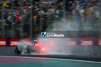 03/11/2024 - 63 RUSSELL George (gbr), Mercedes AMG F1 Team W15, action during the Formula 1 Grande Premio de Sao Paulo 2024, 21th round of the 2024 Formula One World Championship from November 1 to 3, 2024 on the Interlagos Circuit, in Sao Paulo, Brazil - F1 - SAO PAULO GRAND PRIX 2024 - FORMULA 1 - MOTORI