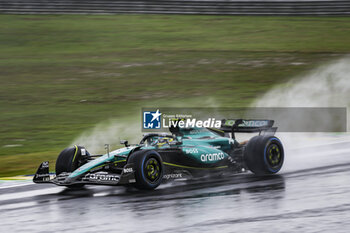 03/11/2024 - 14 ALONSO Fernando (spa), Aston Martin F1 Team AMR24, action during the Formula 1 Grande Premio de Sao Paulo 2024, 21th round of the 2024 Formula One World Championship from November 1 to 3, 2024 on the Interlagos Circuit, in Sao Paulo, Brazil - F1 - SAO PAULO GRAND PRIX 2024 - FORMULA 1 - MOTORI