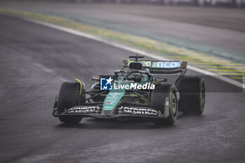 03/11/2024 - 18 STROLL Lance (can), Aston Martin F1 Team AMR24, action during the Formula 1 Grande Premio de Sao Paulo 2024, 21th round of the 2024 Formula One World Championship from November 1 to 3, 2024 on the Interlagos Circuit, in Sao Paulo, Brazil - F1 - SAO PAULO GRAND PRIX 2024 - FORMULA 1 - MOTORI