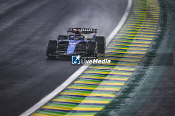 03/11/2024 - 23 ALBON Alexander (tha), Williams Racing FW45, action during the Formula 1 Grande Premio de Sao Paulo 2024, 21th round of the 2024 Formula One World Championship from November 1 to 3, 2024 on the Interlagos Circuit, in Sao Paulo, Brazil - F1 - SAO PAULO GRAND PRIX 2024 - FORMULA 1 - MOTORI