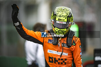 03/11/2024 - NORRIS Lando (gbr), McLaren F1 Team MCL38, portrait during the Formula 1 Grande Premio de Sao Paulo 2024, 21th round of the 2024 Formula One World Championship from November 1 to 3, 2024 on the Interlagos Circuit, in Sao Paulo, Brazil - F1 - SAO PAULO GRAND PRIX 2024 - FORMULA 1 - MOTORI