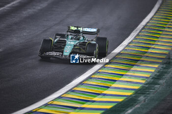 03/11/2024 - 18 STROLL Lance (can), Aston Martin F1 Team AMR24, action during the Formula 1 Grande Premio de Sao Paulo 2024, 21th round of the 2024 Formula One World Championship from November 1 to 3, 2024 on the Interlagos Circuit, in Sao Paulo, Brazil - F1 - SAO PAULO GRAND PRIX 2024 - FORMULA 1 - MOTORI